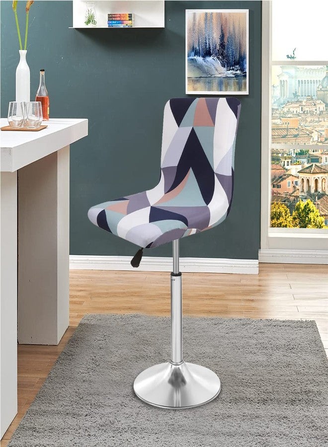 Deisy Dee أغطية كراسي غرفة الطعام من ديزي دي، أغطية كراسي البار، أغطية كراسي البار (عبوة من قطعتين) - Image 2